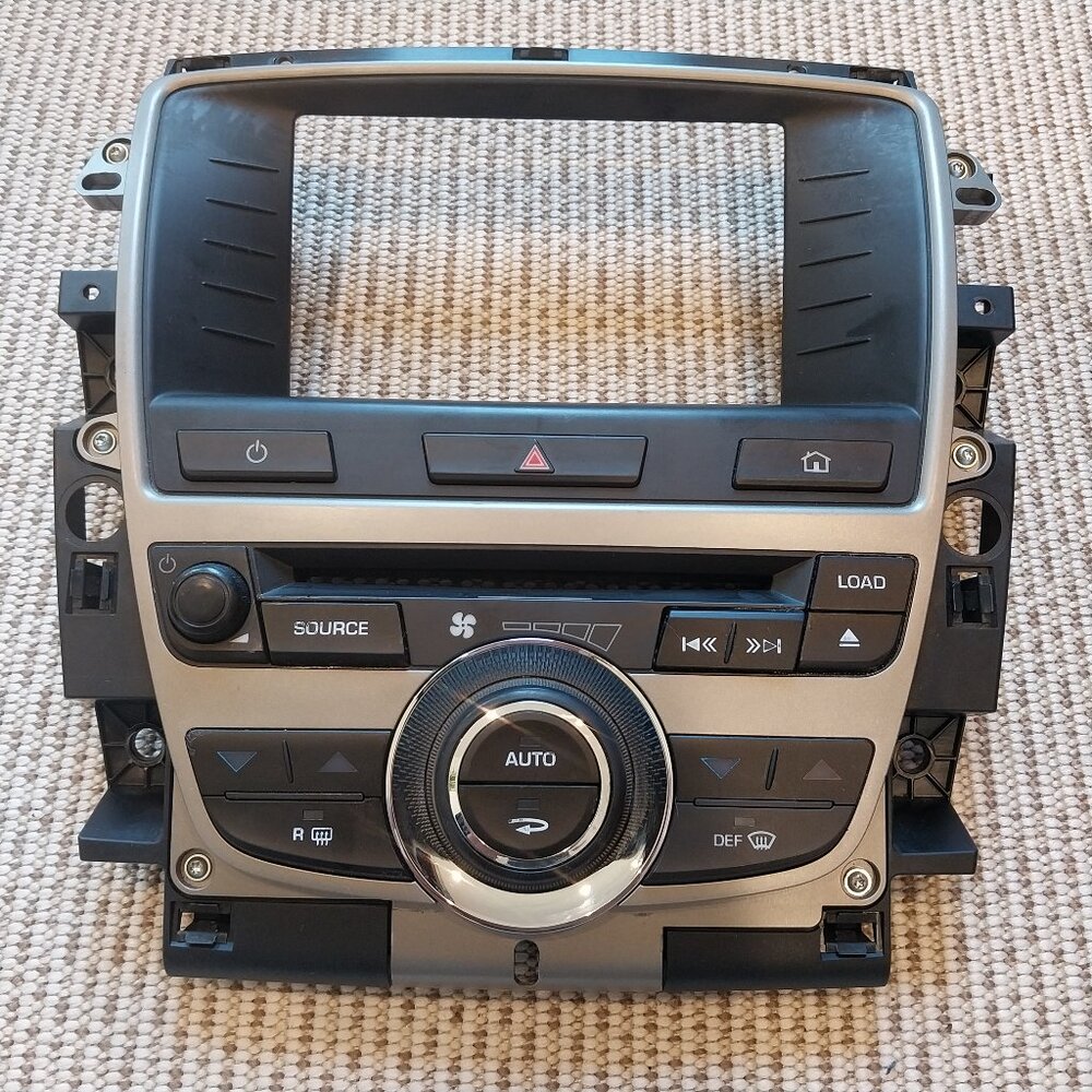 2007-2015 Jaguar XK XKR X150 AC A / C Climate Control Panel 6W83-18C858-BH OEM.